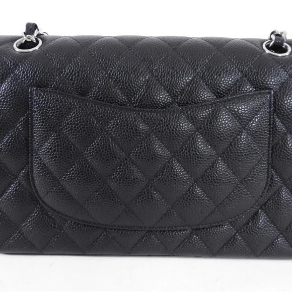 Chanel Medium Classic Flap Silver hardware, in excellent condition - Picture 5 of 6